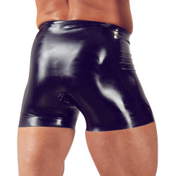 The Latex Collection Boxer long en latex avec étuis pénien et anal
